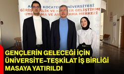 Gençlerin Geleceği İçin Üniversite–Teşkilat İş Birliği Masaya Yatırıldı