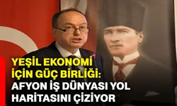 Yeşil ekonomi için güç birliği: Afyon iş dünyası yol haritasını çiziyor