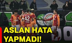 Aslan hata yapmadı!