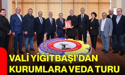 Vali Yiğitbaşı’dan Kurumlara Veda Turu