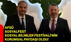 AFSÜ, Sosyalfest Sosyal Bilimler Festivali’nin Kurumsal Paydaşı Oldu!