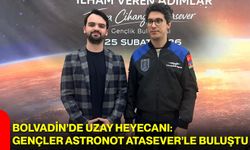 Bolvadin’de Uzay Heyecanı: Gençler Astronot Atasever’le Buluştu