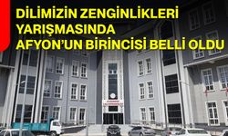 Dilimizin Zenginlikleri Yarışmasında Afyon’un Birincisi Belli Oldu