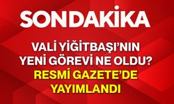 Vali Yiğitbaşı’nın Yeni Görevi Ne Oldu? Resmi Gazete’de Yayımlandı