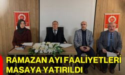 Ramazan Ayı Faaliyetleri Masaya Yatırıldı