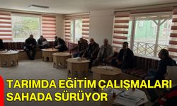 Tarımda Eğitim Çalışmaları Sahada Sürüyor