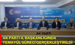 AK Parti İl Başkanlığında Temayül Süreci Gerçekleştirildi