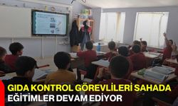 Gıda Kontrol Görevlileri Sahada, Eğitimler Devam Ediyor