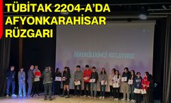 TÜBİTAK 2204-A’da Afyonkarahisar Rüzgarı