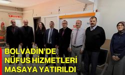 Bolvadin’de Nüfus Hizmetleri Masaya Yatırıldı