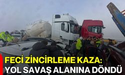 Feci Zincirleme Kaza: Yol Savaş Alanına Döndü