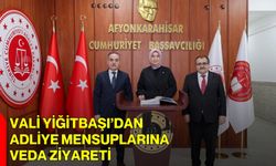 Vali Yiğitbaşı’dan Adliye Mensuplarına Veda Ziyareti