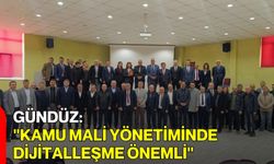 Gündüz: "Kamu mali yönetiminde dijitalleşme önemli"