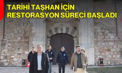 Tarihi Taşhan İçin Restorasyon Süreci Başladı