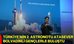 Türkiye’nin 2. Astronotu Atasever, Bolvadinli Gençlerle Buluştu