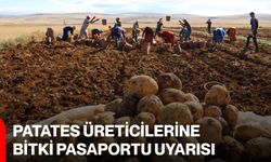 Patates Üreticilerine Bitki Pasaportu Uyarısı