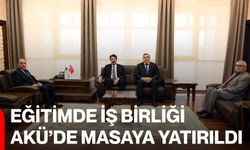 Eğitimde İş Birliği AKÜ’de Masaya Yatırıldı