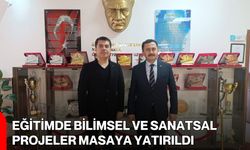 Eğitimde Bilimsel ve Sanatsal Projeler Masaya Yatırıldı