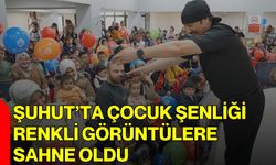 Şuhut’ta Çocuk Şenliği Renkli Görüntülere Sahne Oldu