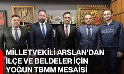Milletvekili Arslan’dan İlçe ve Beldeler İçin Yoğun TBMM Mesaisi