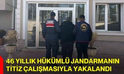46 Yıllık Hükümlü Jandarmanın Titiz Çalışmasıyla Yakalandı