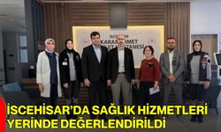 İscehisar’da Sağlık Hizmetleri Yerinde Değerlendirildi