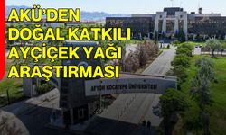 AKÜ’den Doğal Katkılı Ayçiçek Yağı Araştırması