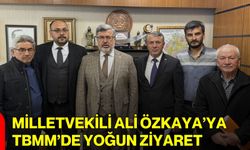 Milletvekili Ali Özkaya’ya TBMM’de Yoğun Ziyaret