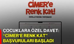 Çocuklara Özel Davet: “CİMER’e Renk Kat” Başvuruları Başladı