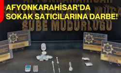 Afyonkarahisar’da Sokak Satıcılarına Darbe!