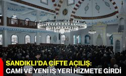 Sandıklı’da Çifte Açılış: Cami ve Yeni İş Yeri Hizmete Girdi