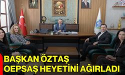 Başkan Öztaş, OEPSAŞ Heyetini Ağırladı