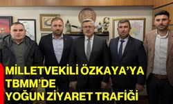 Milletvekili Özkaya’ya, TBMM’de Yoğun Ziyaret Trafiği