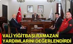 Vali Yiğitbaşı Ramazan Yardımlarını Değerlendirdi