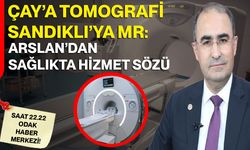 Çay’a tomografi, Sandıklı’ya MR: Arslan’dan sağlıkta hizmet sözü