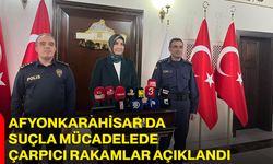 Afyonkarahisar’da Suçla Mücadelede Çarpıcı Rakamlar Açıklandı!