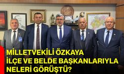 Milletvekili Özkaya, İlçe ve Belde Başkanlarıyla Neleri Görüştü?