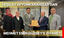 Yeşilay Afyonkarahisar’dan Mehmet Emin Güzbey’e Ziyaret!
