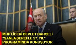 MHP Lideri Devlet Bahçeli "Şanla Şerefle 57. Yıl" programında konuşuyor