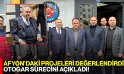 Afyon’daki Projeleri Değerlendirdi, Otogar Sürecini Açıkladı!