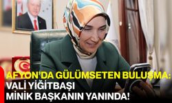Afyon’da Gülümseten Buluşma: Vali Yiğitbaşı Minik Başkanın Yanında!