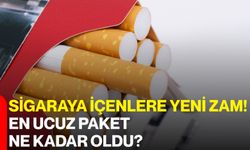 Sigaraya İçenlere Yeni Zam! En Ucuz Paket Ne Kadar Oldu?