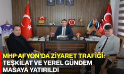 MHP Afyon’da Ziyaret Trafiği: Teşkilat ve Yerel Gündem Masaya Yatırıldı