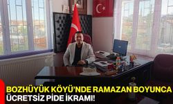 Bozhüyük Köyü’nde Ramazan Boyunca Ücretsiz Pide İkramı!