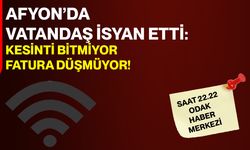 Afyon’da Vatandaş İsyan Etti: Kesinti Bitmiyor, Fatura Düşmüyor