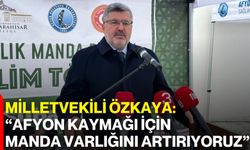 Milletvekili Özkaya: “Afyon Kaymağı için manda varlığını artırıyoruz”