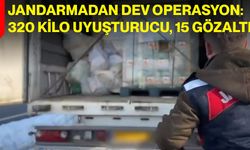 Jandarmadan Dev Operasyon: 320 Kilo Uyuşturucu, 15 Gözaltı