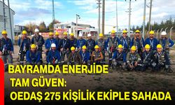 Bayramda Enerjide Tam Güven: OEDAŞ, 275 Kişilik Ekiple Sahada