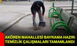 Akören Mahallesi Bayrama Hazır: Temizlik Çalışmaları Tamamlandı