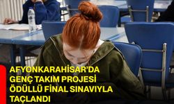 Afyonkarahisar’da genç takım projesi ödüllü final sınavıyla taçlandı